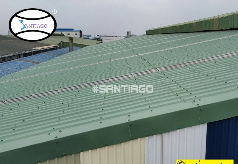 Tôn nhựa PVC/ASA 6 sóng vuông